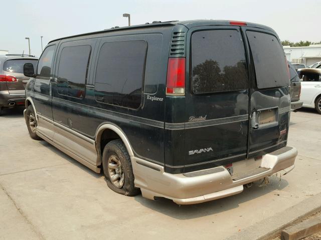 1GDFG15R511241126 - 2001 GMC SAVANA RV GREEN photo 3