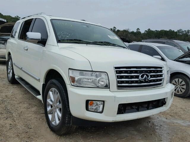 5N3AA08C09N903185 - 2009 INFINITI QX56 WHITE photo 1