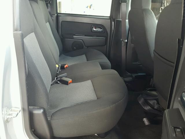 1GCDSCD98A8102607 - 2010 CHEVROLET COLORADO L SILVER photo 6