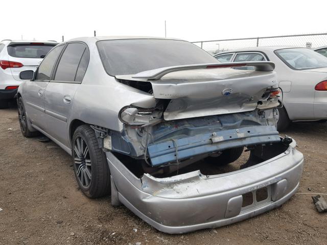 1G1NE52J82M659961 - 2002 CHEVROLET MALIBU LS SILVER photo 3