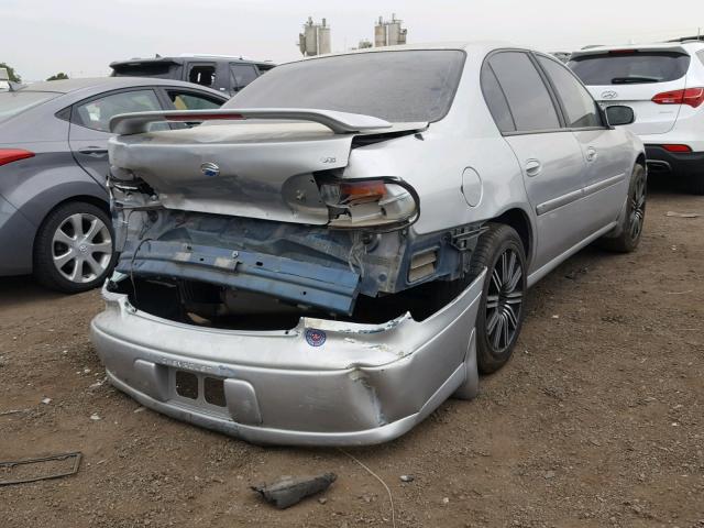 1G1NE52J82M659961 - 2002 CHEVROLET MALIBU LS SILVER photo 4