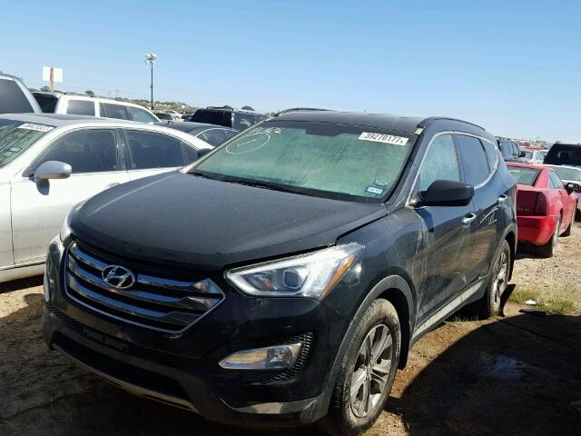 5XYZU3LB9GG367395 - 2016 HYUNDAI SANTA FE S 黑色 照片 2