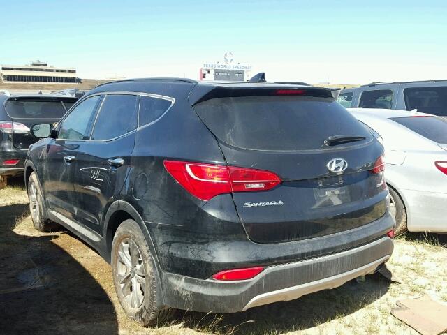 5XYZU3LB9GG367395 - 2016 HYUNDAI SANTA FE S 黑色 照片 3