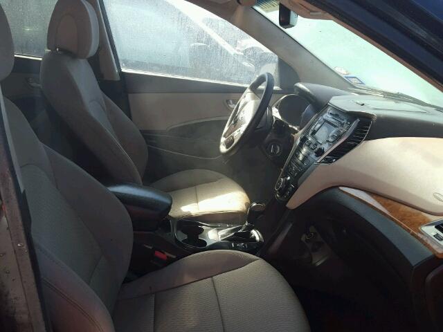 5XYZU3LB9GG367395 - 2016 HYUNDAI SANTA FE S 黑色 照片 5