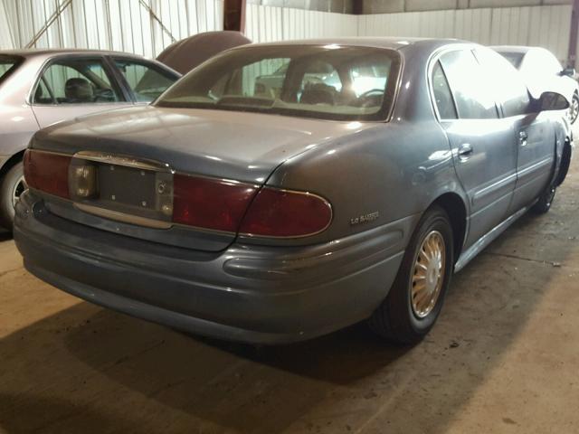 1G4HP54KX14144099 - 2001 BUICK LESABRE CU BLUE photo 4