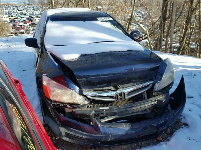 1HGCM56396A082704 - 2006 HONDA ACCORD SE BLUE photo 1