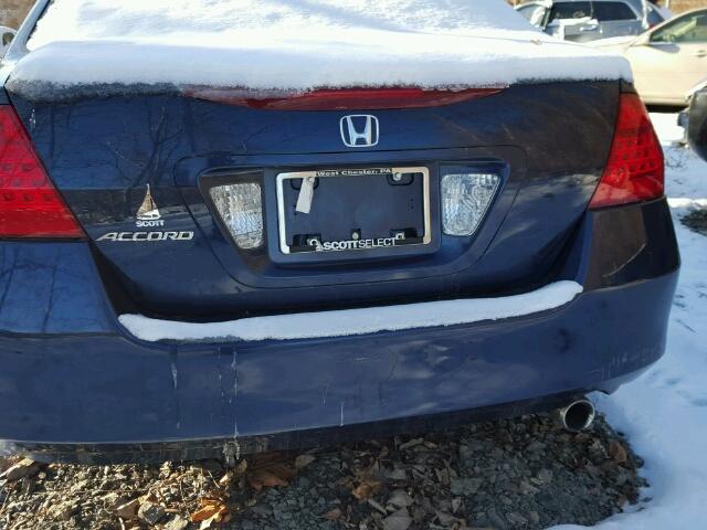 1HGCM56396A082704 - 2006 HONDA ACCORD SE BLUE photo 10