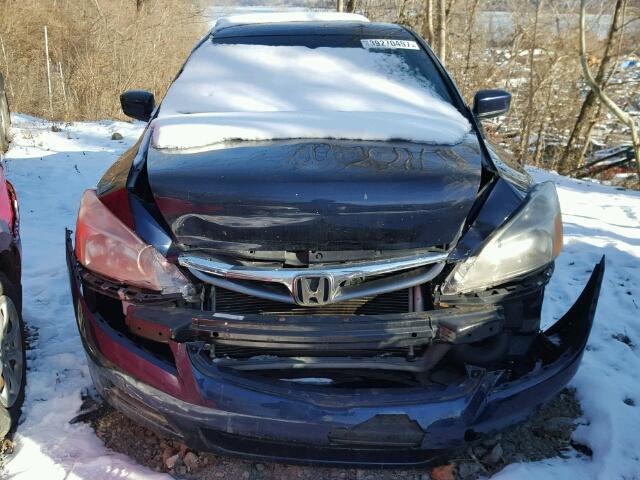 1HGCM56396A082704 - 2006 HONDA ACCORD SE BLUE photo 9