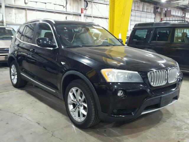 5UXWX7C53BL730118 - 2011 BMW X3 XDRIVE3 BLACK photo 1