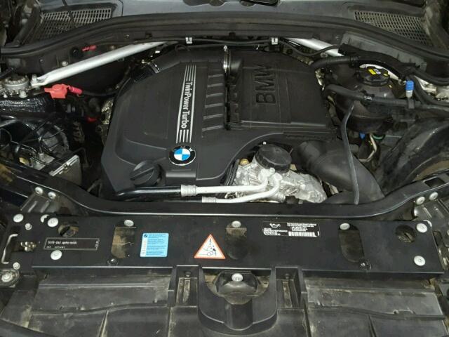 5UXWX7C53BL730118 - 2011 BMW X3 XDRIVE3 BLACK photo 7