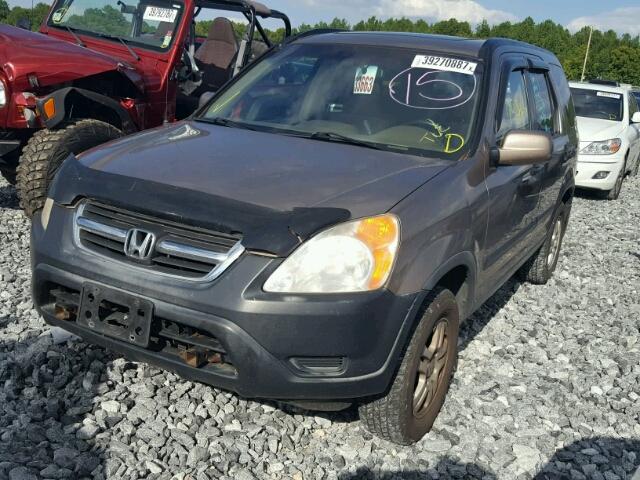 JHLRD78864C060225 - 2004 HONDA CR-V EX TAN photo 2