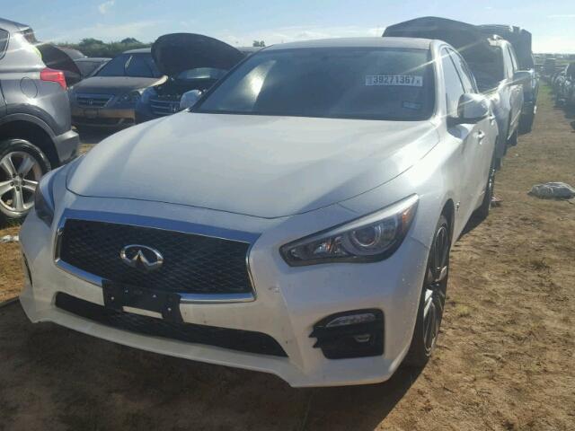 JN1FV7AP4HM850012 - 2017 INFINITI Q50 WHITE photo 2