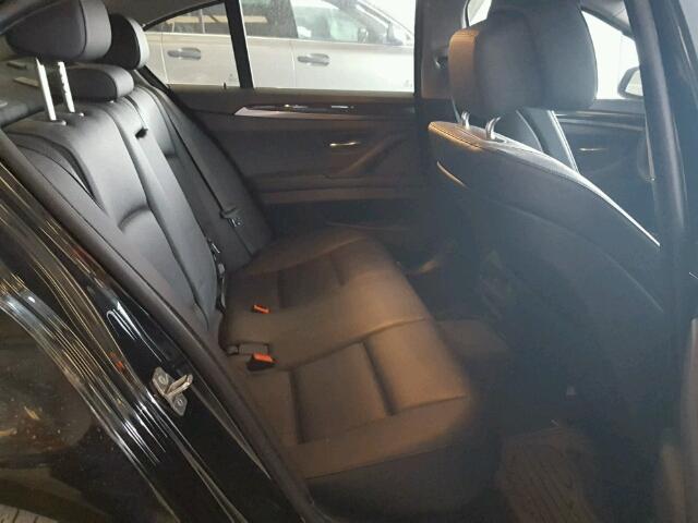 WBAXH5C58DD108079 - 2013 BMW 528 XI BLACK photo 6