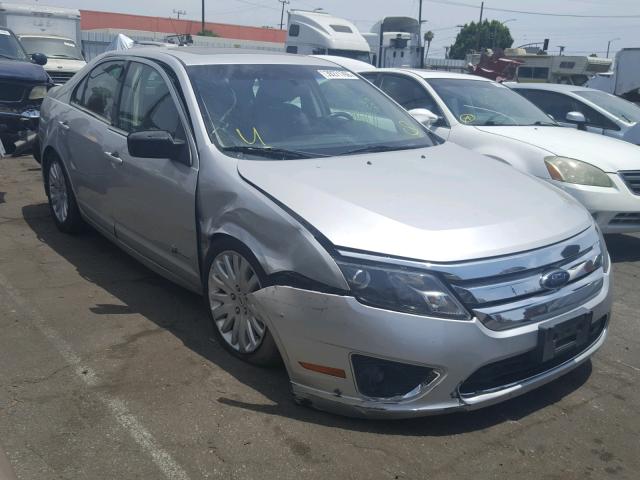 3FADP0L30AR133657 - 2010 FORD FUSION HYB SILVER photo 1