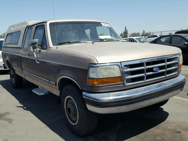 1FTHX25G4PKB18390 - 1993 FORD F250 BROWN photo 1