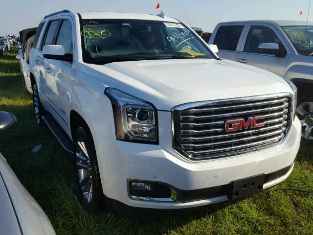 1GKS1BKC7HR365537 - 2017 GMC YUKON SLT WHITE photo 1