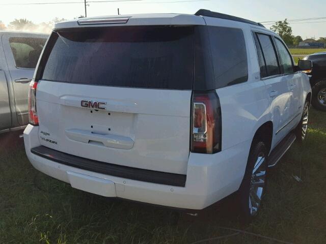 1GKS1BKC7HR365537 - 2017 GMC YUKON SLT WHITE photo 4