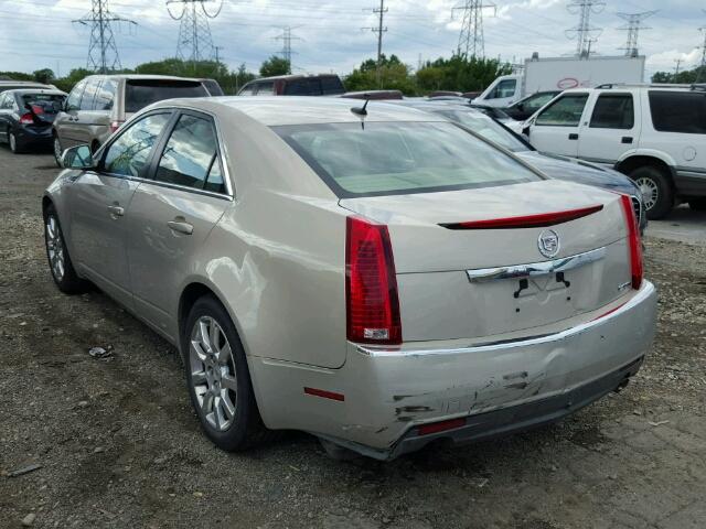 1G6DM577980121551 - 2008 CADILLAC CTS GOLD photo 3