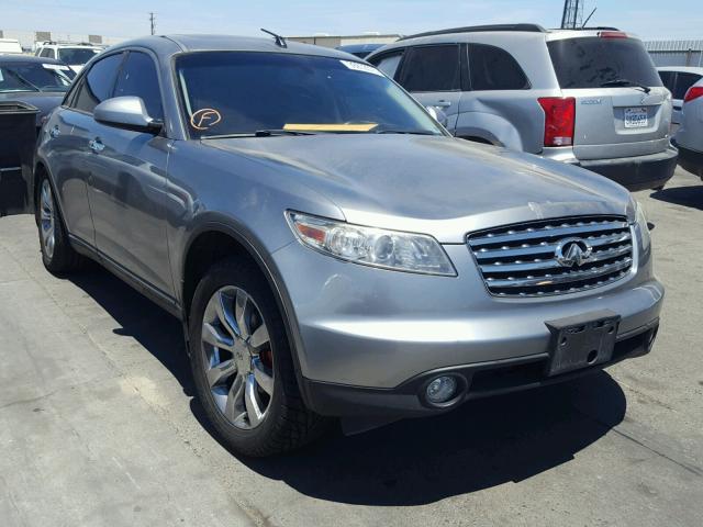 JNRBS08W54X400550 - 2004 INFINITI FX45 CHARCOAL photo 1