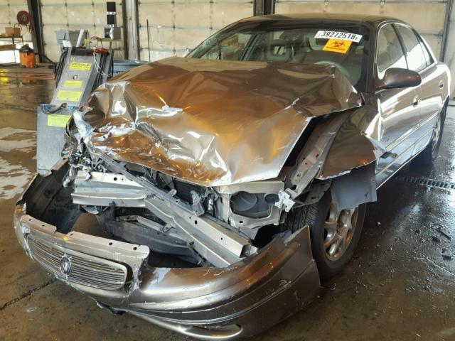 2G4WB55K711330246 - 2001 BUICK REGAL LS BROWN photo 2