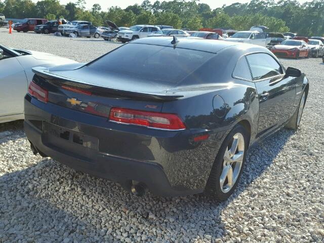 2G1FD1E35F9230292 - 2015 CHEVROLET CAMARO GRAY photo 4