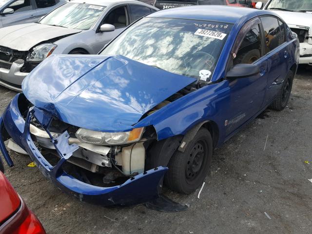1G8AJ52F85Z151584 - 2005 SATURN ION LEVEL BLUE photo 2