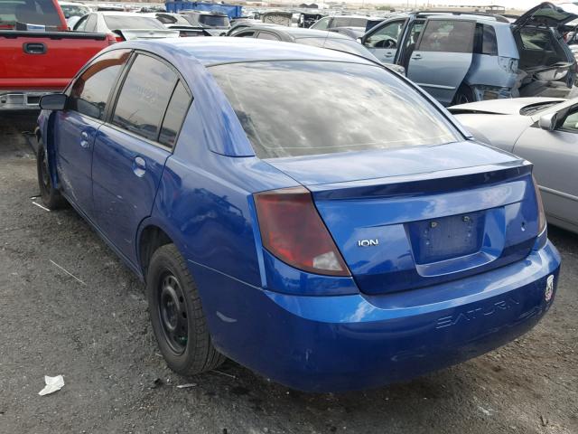 1G8AJ52F85Z151584 - 2005 SATURN ION LEVEL BLUE photo 3
