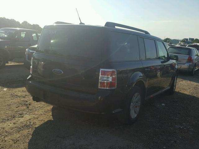 2FMGK5BC7BBD18983 - 2011 FORD FLEX SE BLACK photo 4