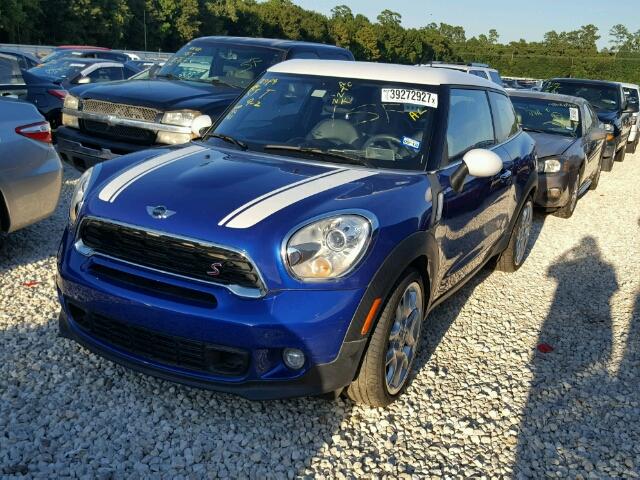 WMWSS5C56FWN67341 - 2015 MINI COOPER S P BLUE photo 2