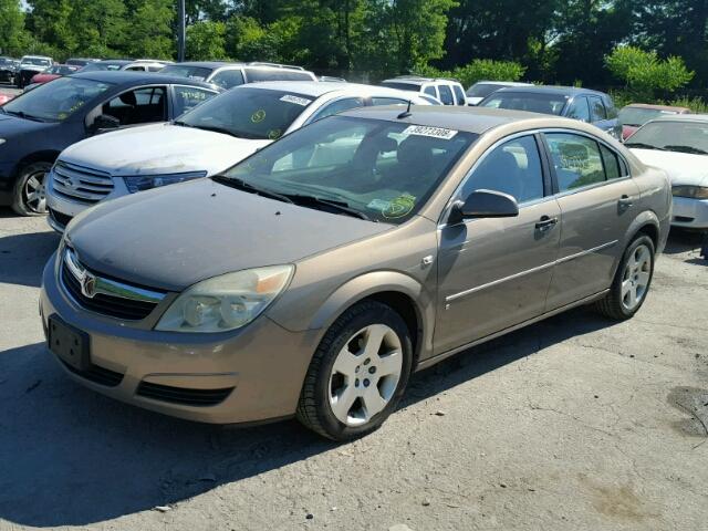 1G8ZS57NX7F125105 - 2007 SATURN AURA XE GOLD photo 2