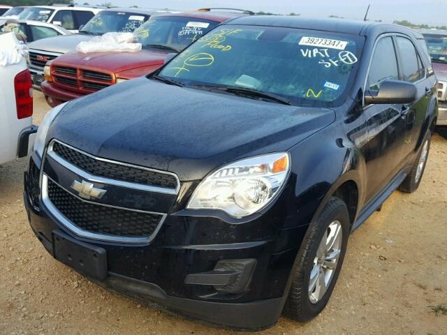 2GNALAEK3E1184140 - 2014 CHEVROLET EQUINOX BLACK photo 2