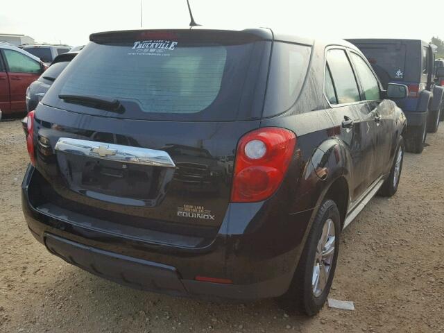 2GNALAEK3E1184140 - 2014 CHEVROLET EQUINOX BLACK photo 4