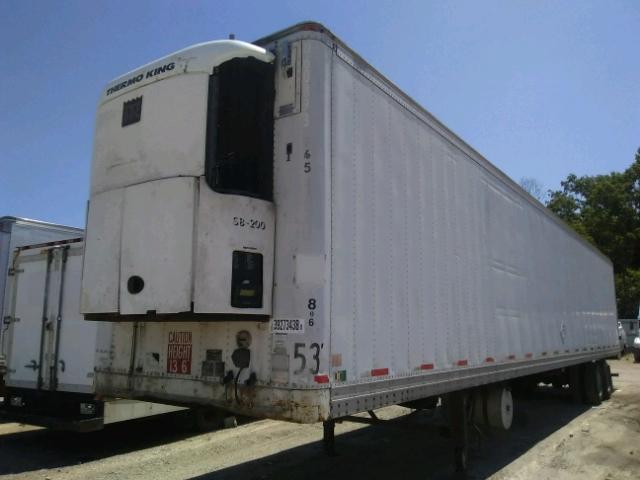 1DTV61525YA276806 - 2000 DORS TRAILER WHITE photo 3