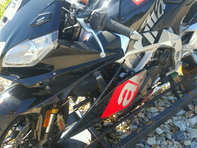 ZD4RKC016AS000140 - 2010 APRILIA RSV4 R BLACK photo 9