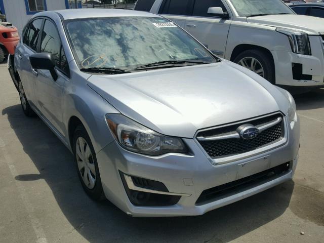 JF1GPAA60G8333027 - 2016 SUBARU IMPREZA SILVER photo 1