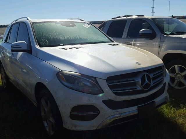 4JGDA5HB6HA901747 - 2017 MERCEDES-BENZ GLE WHITE photo 1