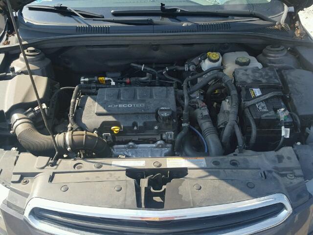 1G1PC5SB3F7113130 - 2015 CHEVROLET CRUZE GRAY photo 7