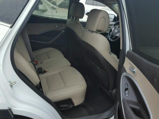 5XYZUDLB3GG308963 - 2016 HYUNDAI SANTA FE S 白色 照片 6