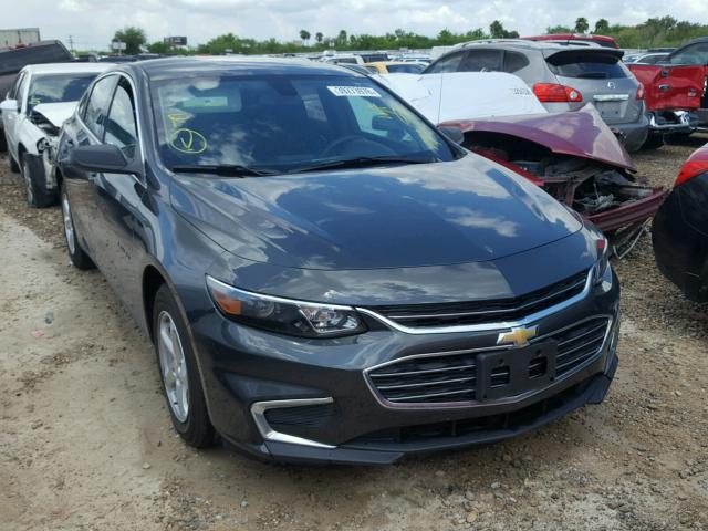 1G1ZB5ST6JF148442 - 2018 CHEVROLET MALIBU LS გრაფიტი ფოტო 1