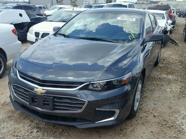 1G1ZB5ST6JF148442 - 2018 CHEVROLET MALIBU LS გრაფიტი ფოტო 2