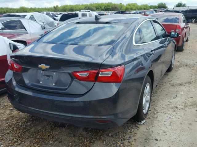1G1ZB5ST6JF148442 - 2018 CHEVROLET MALIBU LS გრაფიტი ფოტო 4