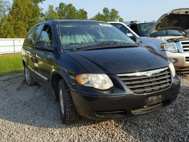 2A4GP54L16R915833 - 2006 CHRYSLER TOWN & COU BLACK photo 1