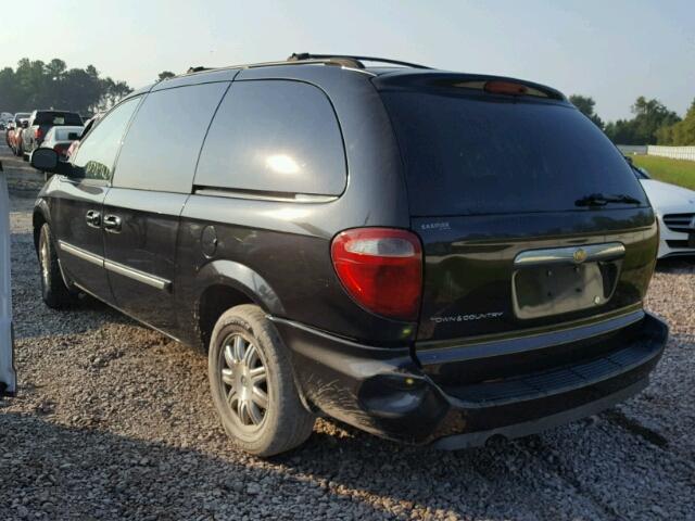 2A4GP54L16R915833 - 2006 CHRYSLER TOWN & COU BLACK photo 3