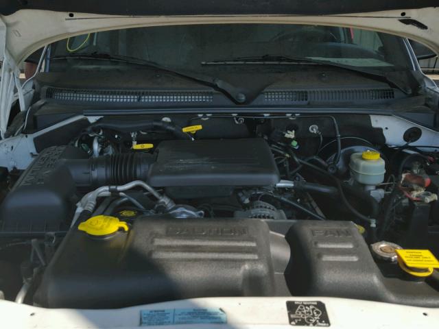 1B4HS28N9YF200308 - 2000 DODGE DURANGO WHITE photo 7