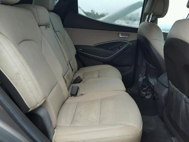 5XYZU3LB3DG113676 - 2013 HYUNDAI SANTA FE S GRAY photo 6