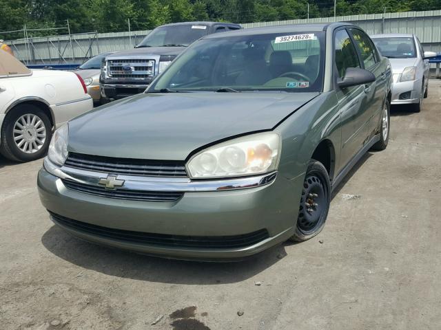 1G1ZT54854F236540 - 2004 CHEVROLET MALIBU LS 绿色 照片 2