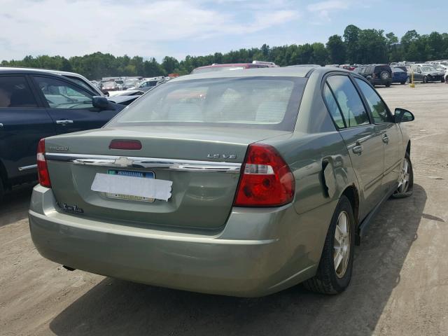 1G1ZT54854F236540 - 2004 CHEVROLET MALIBU LS 绿色 照片 4