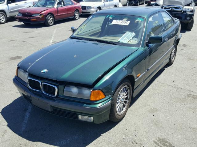 WBABF8322WEH62079 - 1998 BMW 323 IS AUT GREEN photo 2