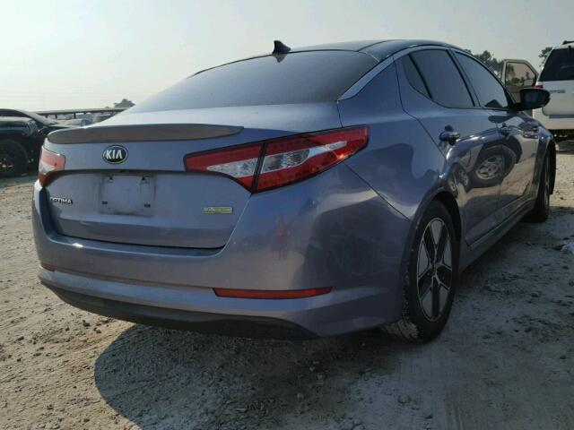 KNAGM4AD4C5021594 - 2012 KIA OPTIMA BLUE photo 4