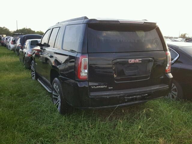 1GKS1BKC2HR366174 - 2017 GMC YUKON BLACK photo 3